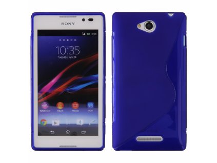 S Case pouzdro Sony Xperia C, C 2305 blue