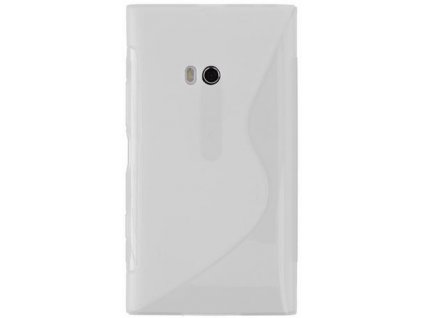 S Case pouzdro Nokia 900 Lumia transparent white