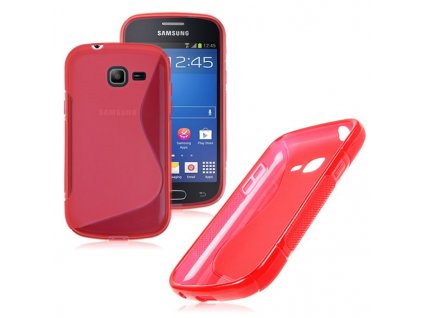 S Case pouzdro Samsung S7390 / S7392 Galaxy Trend Lite red/pink