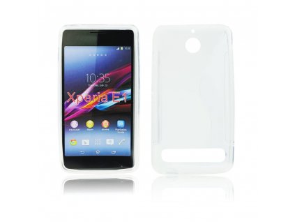 S Case pouzdro Sony Xperia E1, D2005 transparent white