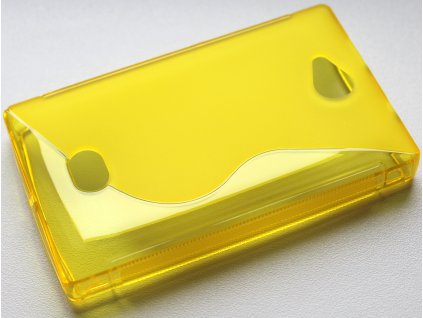 S Case pouzdro Nokia 503 Lumia yellow / žluté