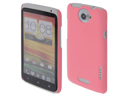 Coby Exclusive kryt HTC One X pink / růžový