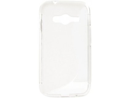 S Case pouzdro Samsung G313H Galaxy Ace NXT transparent white