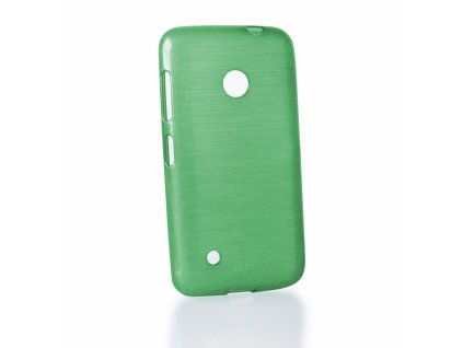 Pouzdro JELLY Case Metalic Nokia 530 Lumia zelené