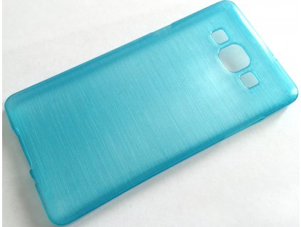 Pouzdro JELLY Case Metalic Samsung A500 Galaxy A5 modré
