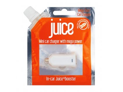 Juice univerzální extra rychlá nabíječka do auta s výstupem USB 2,1A bílá