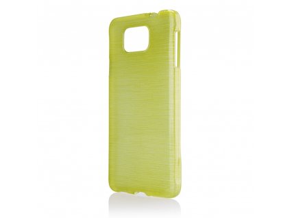 Pouzdro JELLY Case Metalic Samsung G850 Galaxy Alpha zelené