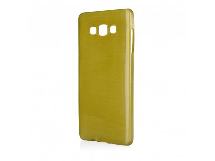 Pouzdro JELLY Case Metalic Samsung A700 Galaxy A7 zelené