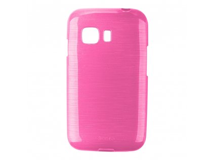 Pouzdro JELLY Case Metalic Samsung G130 Galaxy Young2 růžové