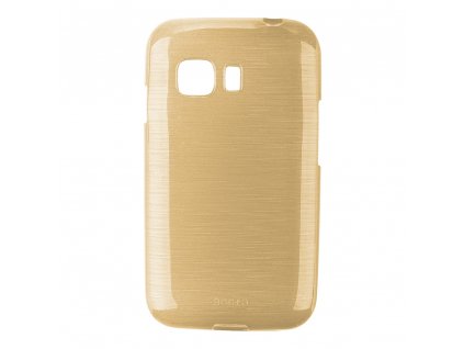 Pouzdro JELLY Case Metalic Samsung G130 Galaxy Young2 zlaté