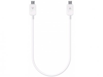 SAMSUNG EP-SG900UWE power sharing kabel micro USB - micro USB (blister) white / bílý