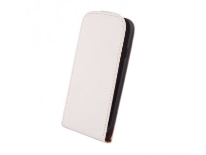 SLIGO Elegance vyklápěcí pouzdro SAMSUNG G388 / G389 Galaxy XCover3 bílé