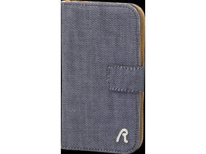 REPLAY booklet pouzdro i9500, i9505 Galaxy S4 denim design