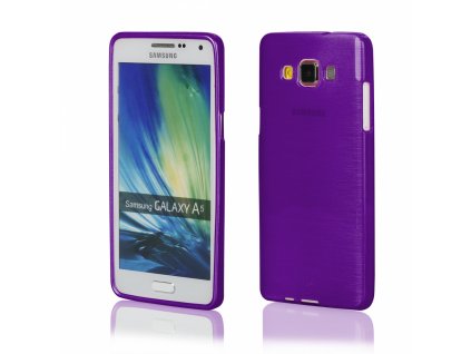 Pouzdro JELLY Case Metalic Samsung A500 Galaxy A5 fialové