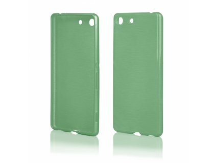 Pouzdro JELLY Case Metalic Sony E5603, Xperia M5 zelené
