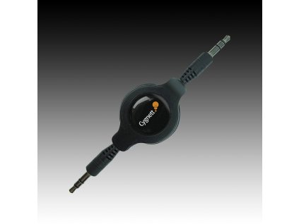 Cygnett AUX kabel 3,5mm jack, navíjecí(blister) CY0024PCZIP