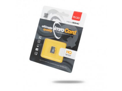 IMRO Micro SDHC 16GB (blister) Class 10