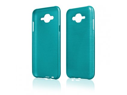 Pouzdro JELLY Case Metalic Samsung J700 Galaxy J7 modré