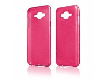 Pouzdro JELLY Case Metalic Samsung J700 Galaxy J7 růžové