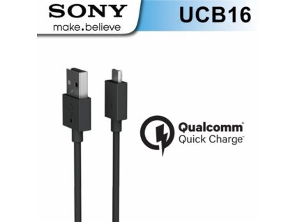 Sony datový kabel UCB16 micro USB (bulk) black / černý