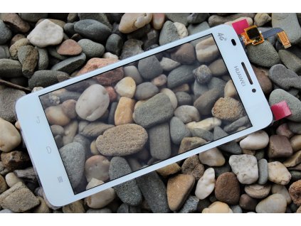 Dotyková deska + sklíčko pro Huawei Ascend G620 white - OEM