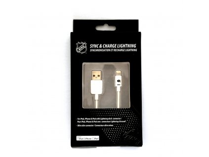 NHL lightning datový kabel pro iPhone / MFI - Montreal Canadians - LGX-11204