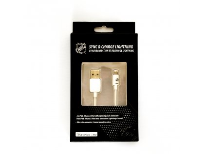 NHL lightning datový / nabíjecí USB kabel pro iPhone / MFI - Tampa Bay Lightning LGX-11206