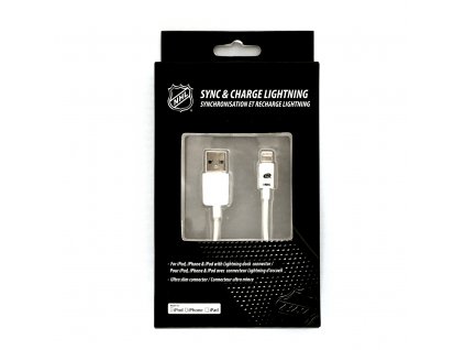NHL lightning datový kabel pro iPhone / MFI - Carolina Hurricanes - LGX-11215