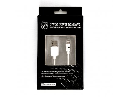 NHL lightning datový kabel pro iPhone / MFI - Philadelphia Flyers - LGX-11220