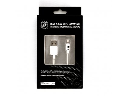 NHL lightning datový / nabíjecí USB kabel pro iPhone / MFI - Philadelphia Flyers LGX-11220