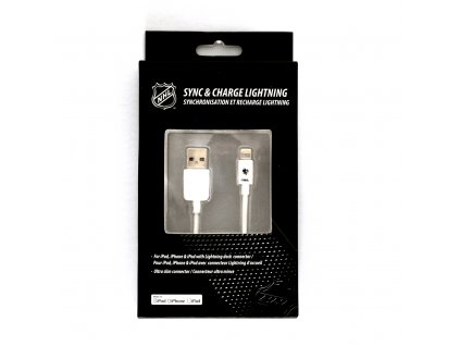 NHL lightning datový kabel pro iPhone / MFI - San Jose Sharks - LGX-11228
