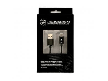 NHL LGX-11236 micro USB datový / dobíjecí USB kabel - Tampa Bay Lightning