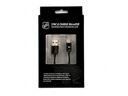 NHL LGX-11238 micro USB datový / dobíjecí kabel - Chicago Blackhawks
