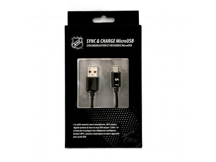 NHL LGX-11238 micro USB datový / dobíjecí USB kabel - Chicago Blackhawks