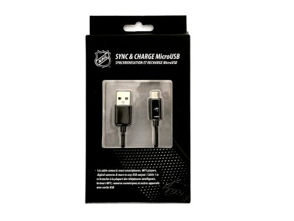NHL LGX-11241 micro USB datový / dobíjecí kabel - Minnesota Wild
