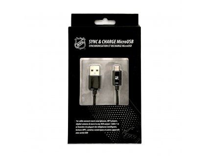 NHL LGX-11249 micro USB datový / dobíjecí kabel - New York Rangers
