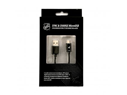 NHL LGX-11254 micro USB datový / dobíjecí kabel - Arizona Coyotes