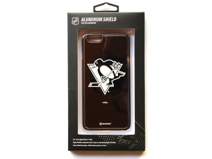 NHL Aluminium Shield LGX-11521 pouzdro iPhone 6+ / 6S+ (5,5") Pittsburgh Penguins