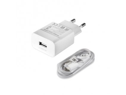 Huawei nabíječka HW-050200E01 + micro USB kabel bílá (bulk) 2A