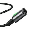 Baseus Zinc magnetický USB kabel - iPhone lightning 1m / 2,4A černý CALXC-A01