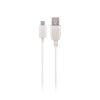 Setty kabel USB-C 1m / 2A - bílý