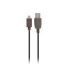 Setty kabel USB-C 3m / 2A - černý