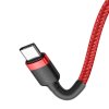 Baseus Cafule kabel USB-C PD / USB-C PD 2.0 / 2m / 3A / 60W red CATKLF-H09