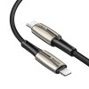 Baseus Drop kabel USB-C PD / Apple Lightning 18W / 1,3m / QC 3.0. black CATLRD-01