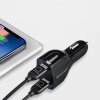 Wozinsky univerzální nabíječka do auta s výstupem 2xUSB QC 3.0 + USB-C PD černá