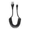REMAX RC-139i USB kabel pro iPhone 5/6/7/8/X lightning černý, 2,1A / 1,2m