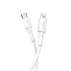 Baseus Mini kabel USB-C PD / Apple Lightning 18W / 1m / QC 3.0. white CATLSW-02