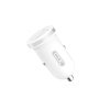 XO CC18 nabíječka do auta 2x USB / 2,1A bílá