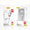 Dudao L8Pro 3v1 USB kabel svinovací 25-110cm iPhone Lightning / USB-C / Micro USB / 3A