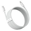 Baseus 2x USB kabel USB-C PD / Apple Lightning 1,5m / 20W bílý TZCATLZJ-02